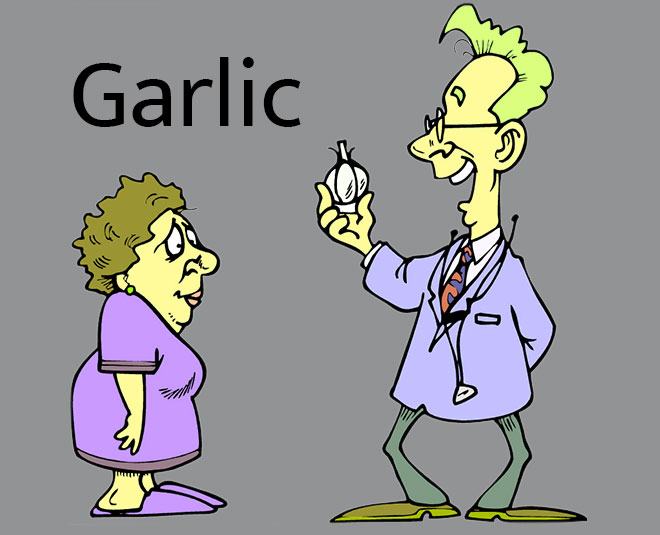 लहसुन की कली चबाएं garlic image